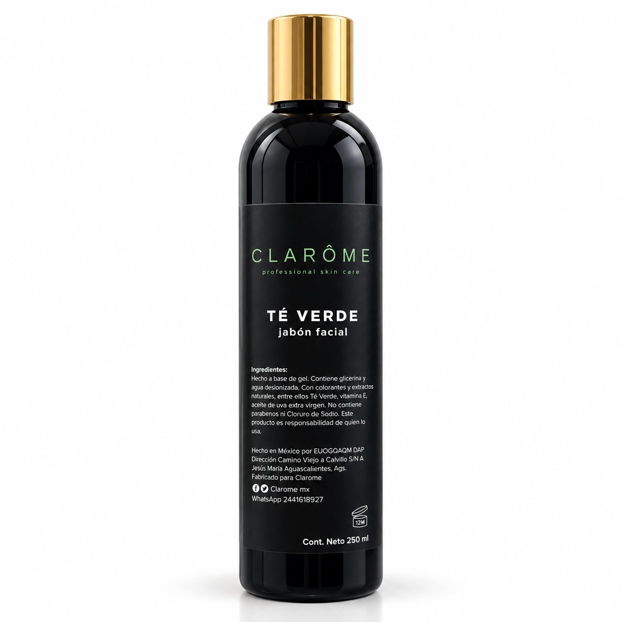 Jabón Facial Té Verde