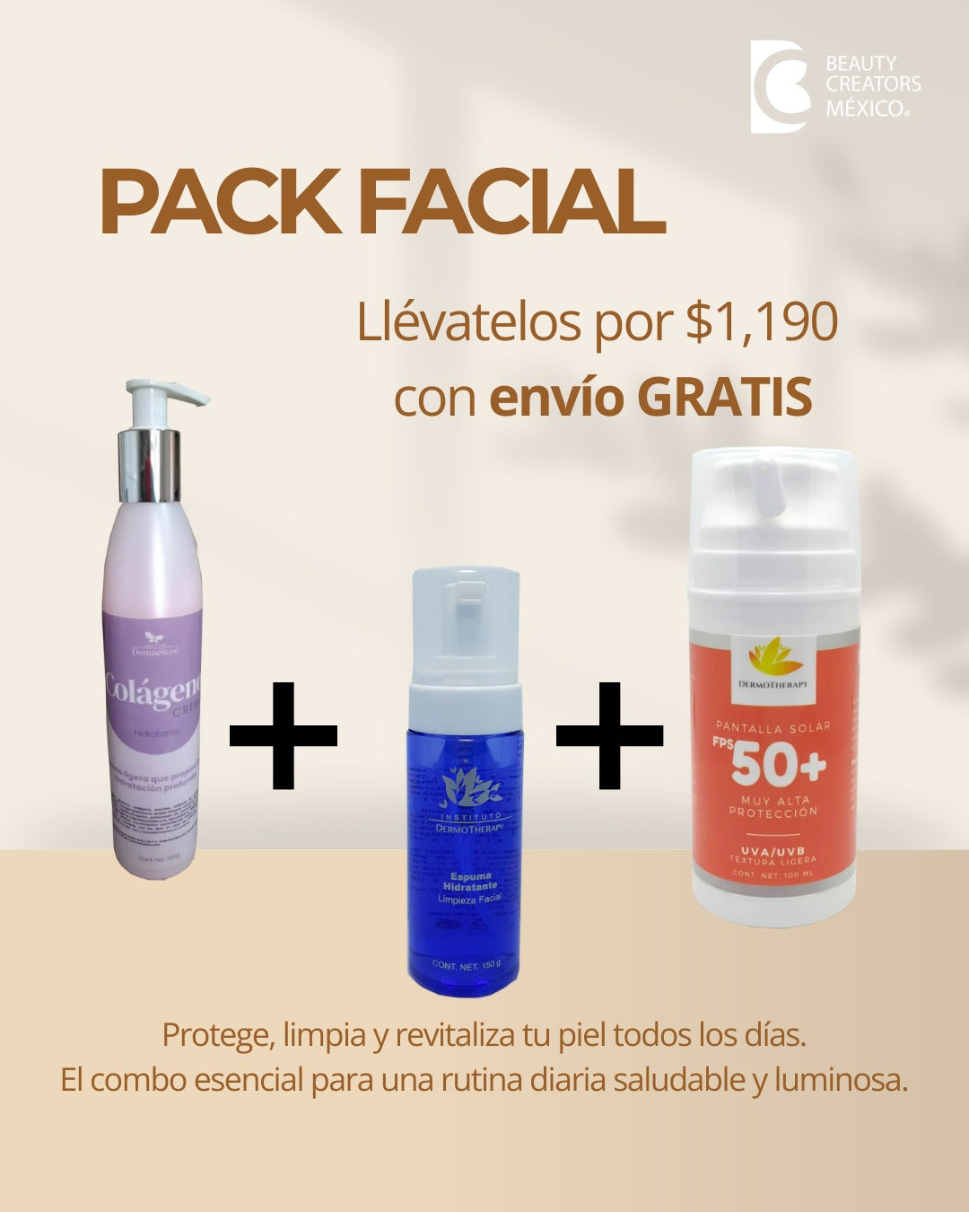 Pack facial