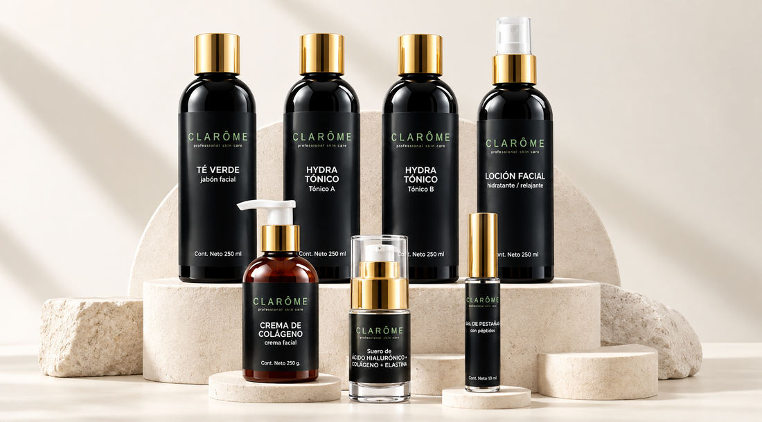 Productos profesionales CLAROMÉ para tus tratamientos de belleza