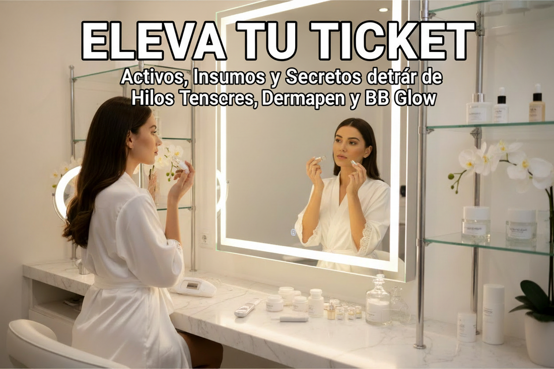 👑 Eleva tu Ticket: La Guía Definitiva de Hilos Tensores, Dermapen y BB Glow para Dominar la Estética Facial